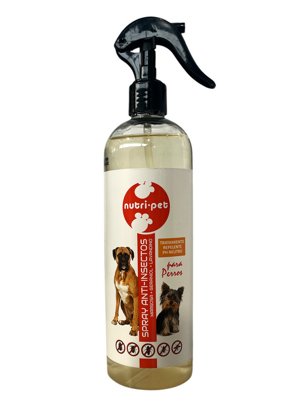 ANTI-INSECTOS NUTRIPET  PARA PERROS 500ML