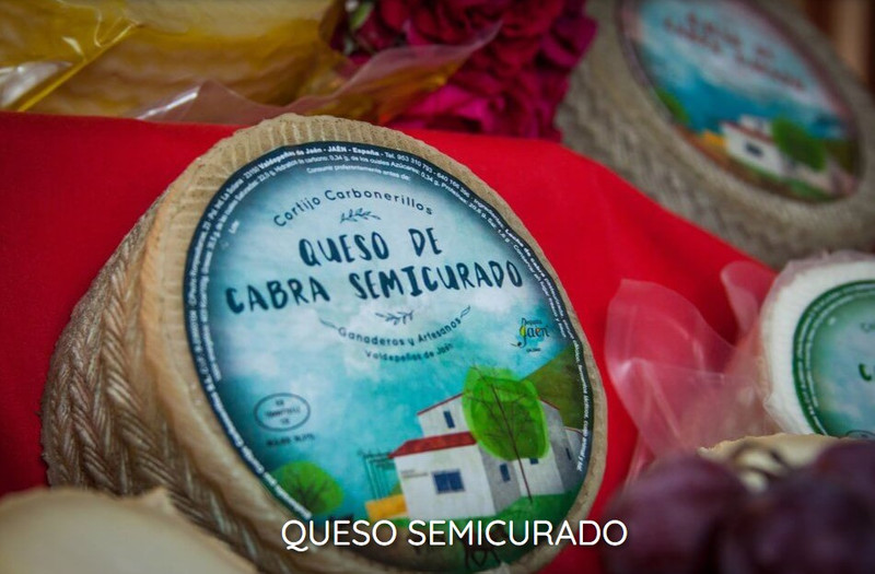 Queso de Cabra Semicurado - Cortijo Carbonerillos