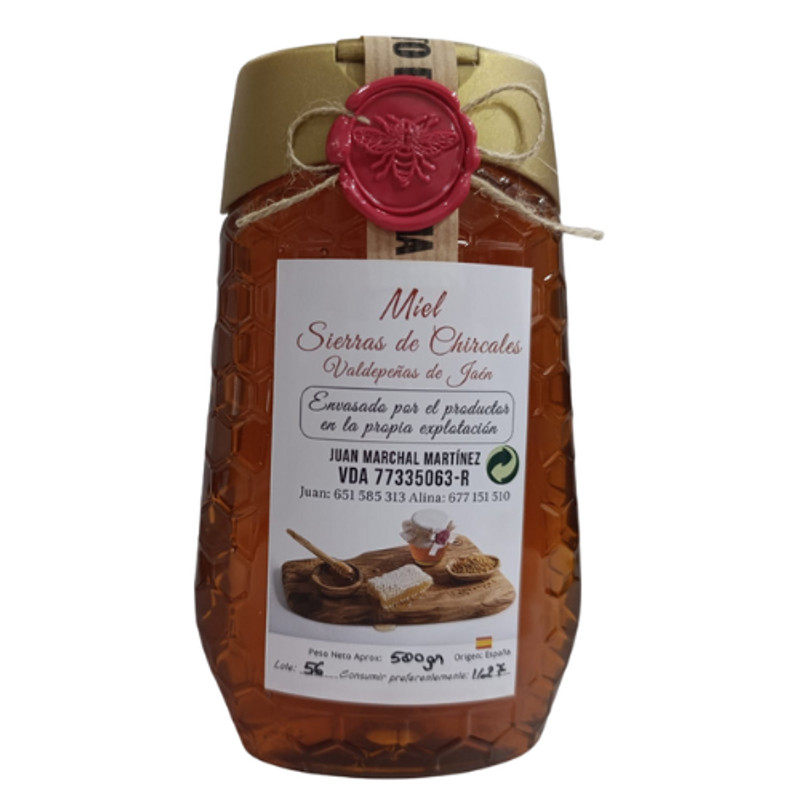 Miel Sierra de Chiscales 500 g – Envase Antigoteo