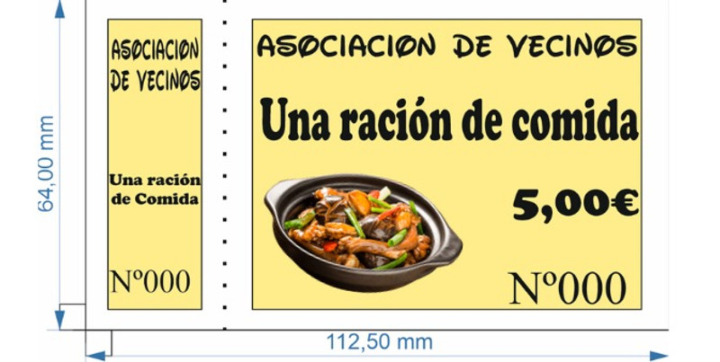 Talonario de Tickets Personalizados