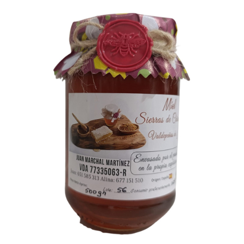 Miel Sierra de Chiscales 500 g – Bote de Cristal