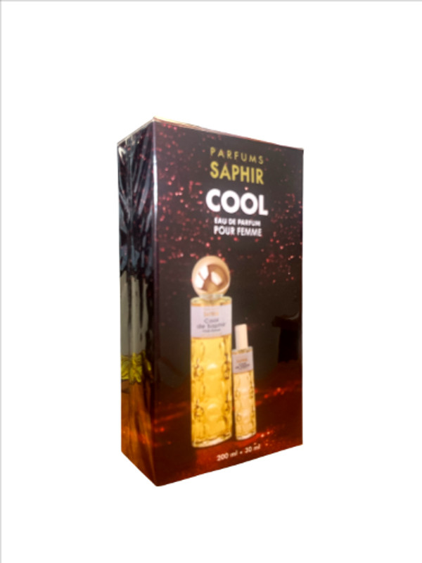 COLONIA SAPHIR MUJER COOL 200ML+30ML