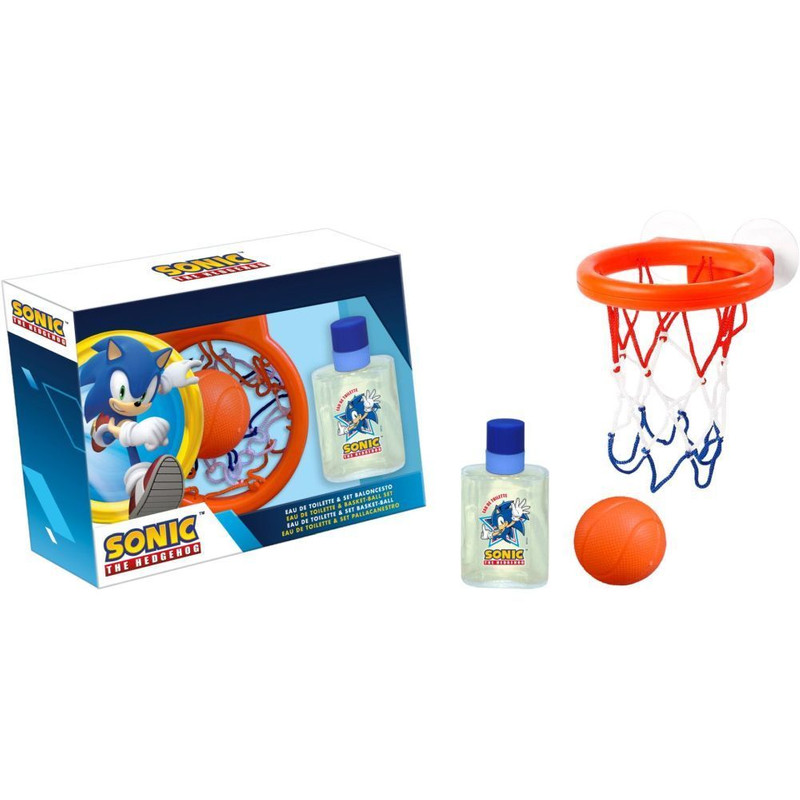ESTUCHE  SONIC COLONIA 50ML VAPO+CESTA BALONCESTO+PELOTA